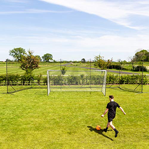 Stop that Ball™ Backstop Net Systems | Multi-Sport Ball Stop Net & Posts | Pop-Up, Freestanding & Socketed Options [7 Sizes] - size: 50ft, style: Freestanding