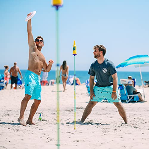 Original Bottle Bash (Beersbee, Polish Horseshoes, Frisbeer) Bottle Set ONLY, Unbreakable - Choose Yellow, USA or USA LED Version - color: Yellow