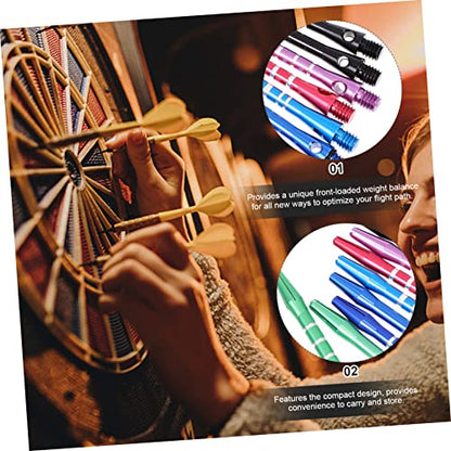 1set Aluminum Alloy Dart Rod Lightweight Accessories for Tip and Soft Tip Easy to Install Unique Design Optimal Flight Path