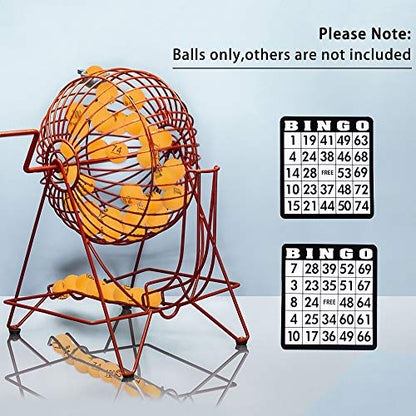 SelfTek 100Pcs Numbered Table Tennis Balls Beer PingPong 40mm Raffle Balls Lottery Balls Printed with Numbers for Party Games - color: Yellow