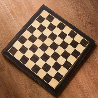BIVOMON 21.25’’ Wooden Chess Board Professional Tournament Chess Board with 2.2" Squares Large Chess Family Outdoor Board Games (Chess Boards Only)
