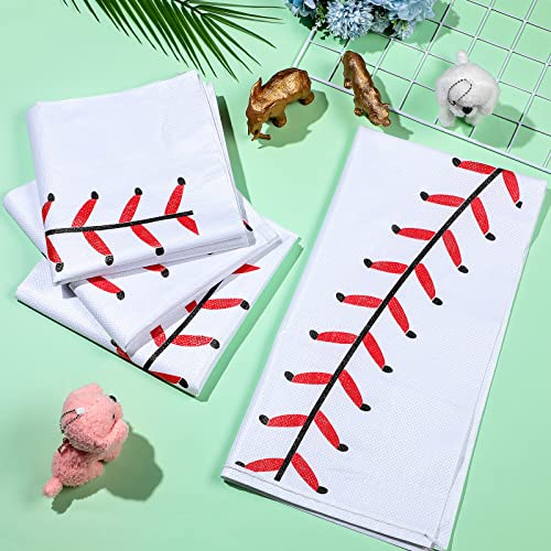 Cindeer 12 Pcs Potato Sack Race Bags Sports Themed Potato Race Jumping Bags 40 x 20 Inches for Adults Family Party Games and Activities Party Supplies(Baseball) - style: Baseball