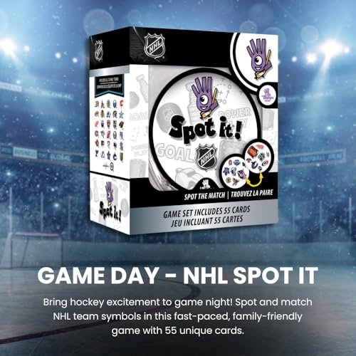 Masterpieces NHL Unisex-Teen Spot It! Card Game - color: Multi
