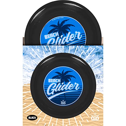 Dynamic Discs Beach Glider Flying Disc, Catch and Throw Frisbee Discs Golf, Predictable Flight Pattern, 175g+, Black - color: Black