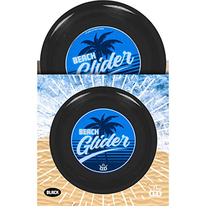 Dynamic Discs Beach Glider Flying Disc, Catch and Throw Frisbee Discs Golf, Predictable Flight Pattern, 175g+, Discs Golf Color Will Vary - color: Black