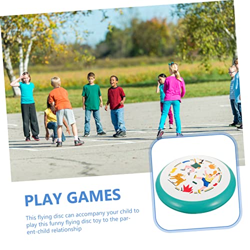 Outdoor Sports Soft Flying Disc for Flexible Interactive Flying Plate for Camping Games and Outdoor Fun Material