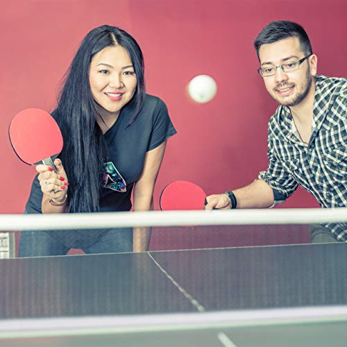 Relaxdays Table Tennis TT Ping Pong Net Retractable Portable Clamp Bracket, Multi, One Size