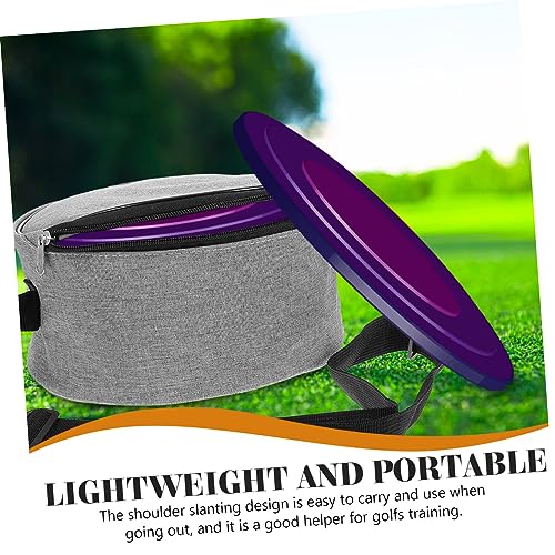 Convenient Disc Golf Shoulder Bag Lightweight Flying Disc Carrier for Beginners Accessory for Outdoor Training and Practice