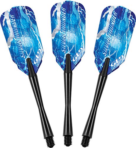 Viper Silver Thunder Soft Tip Darts - size: 18 Grams, style: 5 Knurled Bands