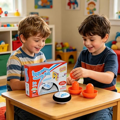 Tabletop Hover Puck,Interactive Portable Electric | Kids Table Hover Puck Hockey Toys | for Children Adult Family Outdoor Home Office School Party