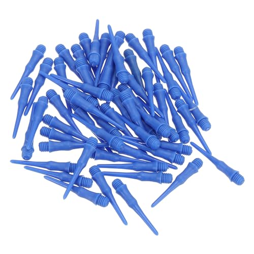 PATIKIL Plastic Dart Tips 2BA Thread, Soft Dart Tip Replacement Dart Accessories - color: Navy Blue