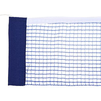 PATIKIL Table Tennis Net Replacement, Ping Pong Net String Tension Equipment Accessories PE Thicken for Indoor Outdoor, Blue