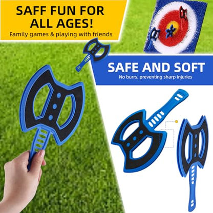 Throwing Axe for Bristle Throwing Targe,8pcs Plastic Axes, 8pcs Throwing Stars - style: 8 Axes
