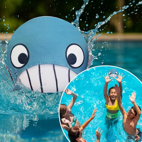 Activ Life The Ultimate Water Skip Balls, Water Bouncing Ball for Swimming Pool, Beach Toys for Friends, Family, Kids and Adults - style: Whale