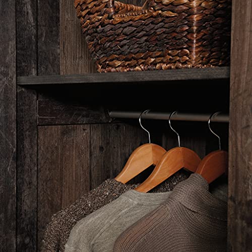 Sauder Miscellaneous Storage Wardrobe/Storage Cabinet/Pantry Cabinet, Reclaimed Pine Finish | Miscellaneous Storage - color: Reclaimed Pine