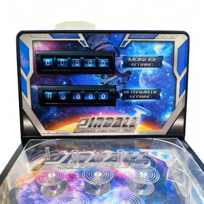 Electronic Arcade Pinball, Ball Shooting Desktop Game, Nostalgia Arcade Machine, Light and Sound Effects, Pinball Game for Kids & Adults Ages 6+