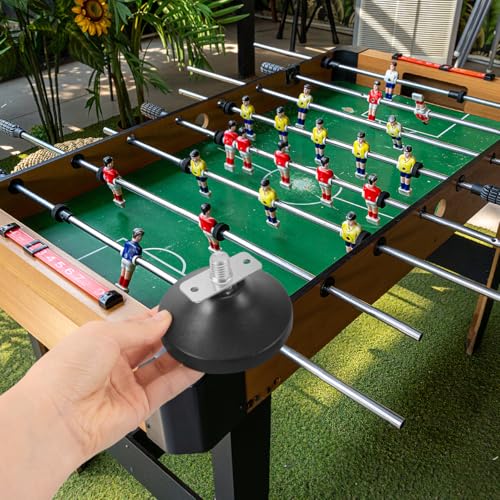 4Pcs Adjustable Feet Levelers for Foosball Table Football Machine Anti Skid Rubber Leg Levelers Furniture Leveling Pads for Game Room Tables