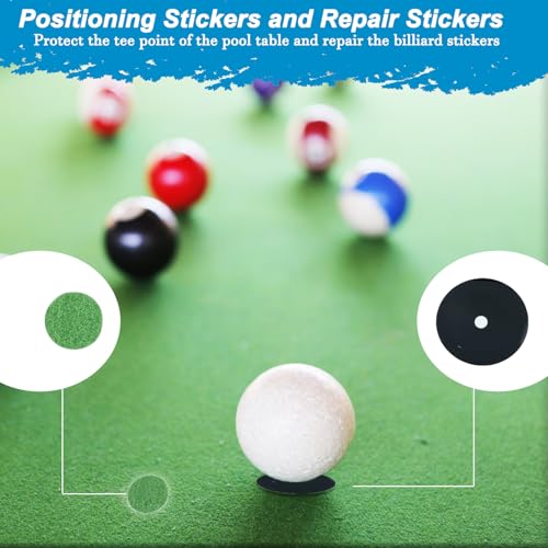 56Pcs Pool Ball Rack with Pool Table Brush Kit, Billiards Triangle for 2-1/4" Ball, 8/9 Ball Triangle Diamond Magic Rack with Pool Chalk Pool Table Accessories - color: Gold