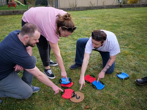 Swoobee Outdoor Indoor Tossing Game | Tactical Sport Toy for Team Play | Soft Rope Ring Toss Game | for Kids, Teens and Adults | Summer Fun, Backyard, Beach & Party Game | Ages 6+, 2–8 Players