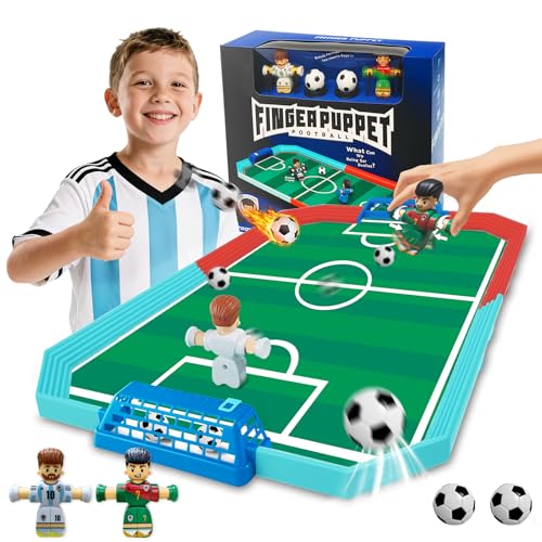 Foosball Table Soccer Board Game for Kids，Finger Foosball Pinball Interactive Toys,Interactive Board Games Gift for 3 4 5 6 7 8-12 Year Old Kids Boys Girls