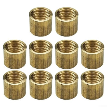 Brass Billiard Cue Tip Hoop Ferrule, Snooker Pool Cue Repair Replacement Ring, Metal Collar for Cue Tip Maintenance, Multiple Sizes Available(12mm) - size: 12mm