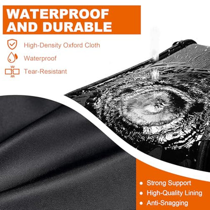 Foosball Dust Cover,Foosball Table Protection Cover-600D Heavy Duty Waterproof Outdoor Patio Party Game Table Cover, Black - size: 160*115*50CM