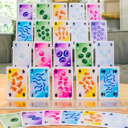 Hasbro Gaming Sweet Takes Game | Candy Themed Family Card Game for Kids, Teens, and Adults | 2 to 5 Players | 30 Mins. | Fun Summer Activities | Vacation Travel Essentials | Ages 8+
