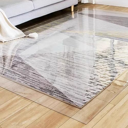 Office Chair Mat For Hardwood Floor, 75x120cm/150x120cm/180x200cm Clear PVC Table Cover, Computer&Desk Chair Mat, 1mm Floor Protector Mat For Rolling Chairs, Can't Be Used On Carpet(Size:12x28.0in) - size: 12x28.0in