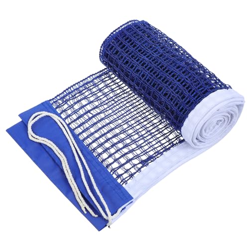 Ymapinc Pingpong Table Tennis Net - Cotton Indoor or Outdoor School Gym Pong Net Replacement Sport - (71.26" x 5.51") - color: Blue