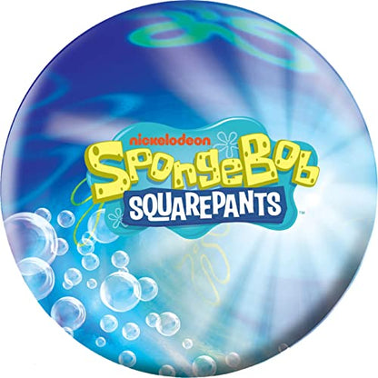 On The Ball Bowling Spongebob Themed Undrilled Bowling Ball - color: Spongebob & Jellyfish, size: 16 lbs