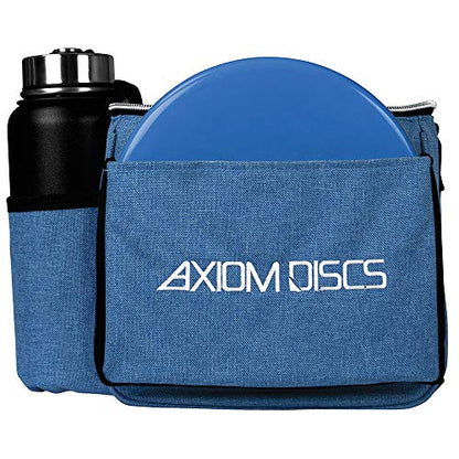 Axiom Discs Cell Disc Golf Starter Bag (Choose Your Favorite Color) - color: Heather Blue