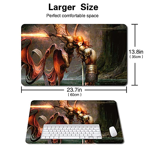 Board Game MTG Playmat Games Size 60X35 cm CCG Compatible for MTG CCG RPG Trading Card Game (Answered Prayers) - color: Answered Prayers