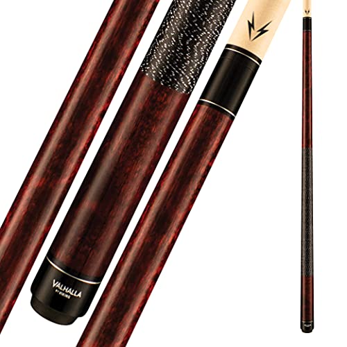 Viking Valhalla 100 Series with Irish Linen Wrap 2 Piece 58” Pool Cue Stick - color: Mahogany, size: 18oz
