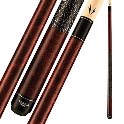 Viking Valhalla 100 Series with Irish Linen Wrap 2 Piece 58” Pool Cue Stick - color: Mahogany, size: 19oz