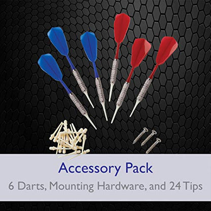 Viper 787 Electronic Dartboard, Ultra Thin Spider for Increased Scoring Area, Free Floating Segments, Locking Segment Holes for Fewer Bounceouts, Automatic Scoring