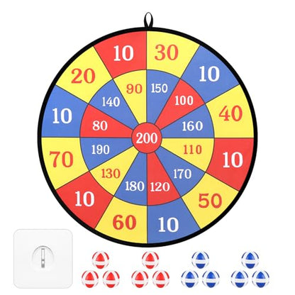 Accmor 29" Large Dart Board for Kids, Kids Dart Board with Sticky Balls, Indoor Outdoor Fun Party Play Game Toys, Boys Toys Gifts for 3 4 5 6 7 8 9 10 11 12 Years Old Boys Girls