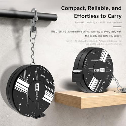 CyeeLife Retractable Dartboard Measure and Oche Guide,Darts Oche Tape Measure for Easy Set Up