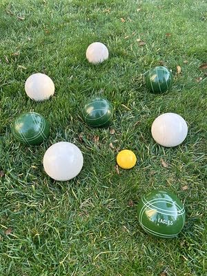 BuyBocceBalls Listing - Premium Quality, Official Tournament-Grade Pallino or Pallina for Bocce - Regulation Size 60mm - Yellow - Use with 100, 107 or 110+mm Bocce Balls - size: 60mm