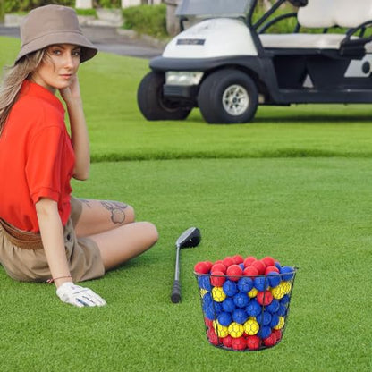 Abaodam Golf Basket Portable Golf Container Pressure Resistant Design for Outdoor Sports Easy Storage and Carrying for Driving Range