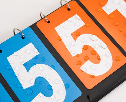 LIUSM 4-Digital Portable Table Top Scoreboard Flipper, Multi Sports Score Flip Scoreboard Score Keeper