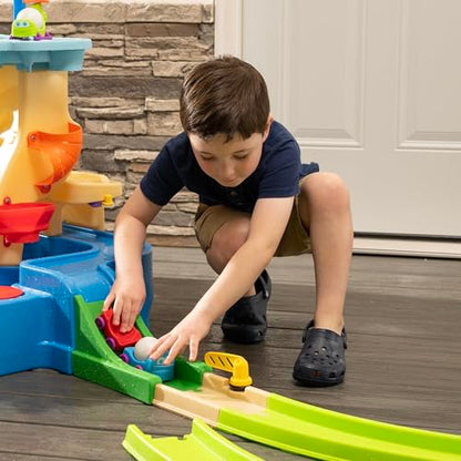 Step2 Putt & Splash Adventure Center, Kids Water Tower, Mini Golf Playset, 33 Accessories, Clubs, Golf Balls, Ages 1.5+ Years