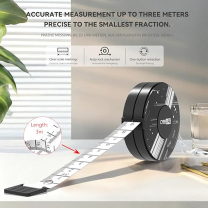 CyeeLife Retractable Dartboard Measure and Oche Guide,Darts Oche Tape Measure for Easy Set Up