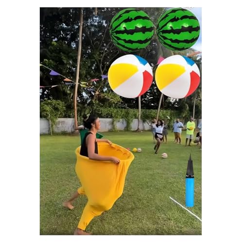 Granny Pants Yard Game with Balls Freaky Wonder Pant Giant Back Yard Outdoor Toss and Catch Ball Game Adults Family Garden Lawn Backyard Play Fun Games Summer Beach Party Camping Activities - color: Yellow