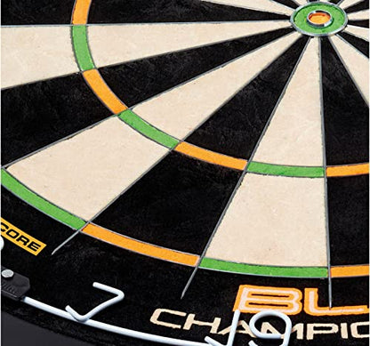 WINMAU Champions Choice Blade Technology Dual Core Training Dartboard - Reduced Scoring Zones for Precision Practice, Steel Tip Bristle Board with Rota-Lock System, 450 mm