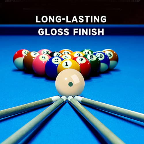 GSE Games & Sports Expert Billiard Practice Training Cue Ball, AAA-Grade PRO Cup Standard Pool Billiard Cue Ball (6 oz 2-1/4" Several Colors Available) - color: Black & Green