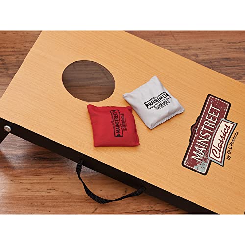 Mainstreet Classics Micro Bean Bag Toss: Travel Sized, (16" x 10.5" Boards) Mini Cornhole Game Set