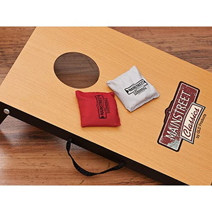 Mainstreet Classics Micro Bean Bag Toss: Travel Sized, (16" x 10.5" Boards) Mini Cornhole Game Set