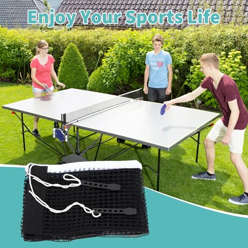 Ping Pong Net Replacement Compatible with Kettler Ping Pong Table | 71",2 Pack,Nylon, Portable and Easy Setup