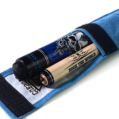 CUESOUL 58 inch 1/2 Maple Pool Cue Stick Kit-Rockin Series - color: G405, size: 21oz