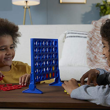 Hasbro Gaming Connect 4 Classic Grid, 4 in a Row Game, Strategy Board Games for Kids, 2 Players for Family and Kids, Easter Gifts for Boys and Girls, Ages 6+ - size: ONE SIZE
